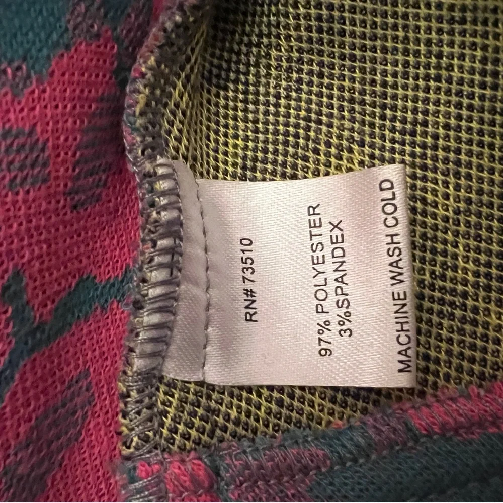 Colorful Patterned Button-Up Jacket - Picture 4 of 11